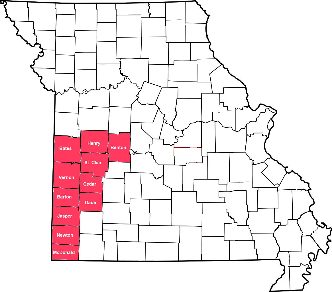 ExtraPros Counties with county names